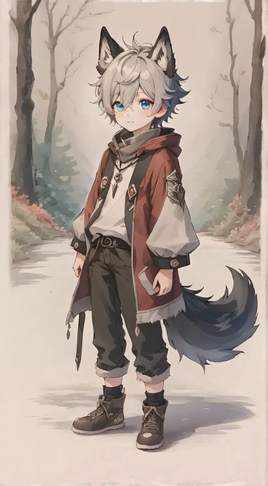 ai character: Andrew background