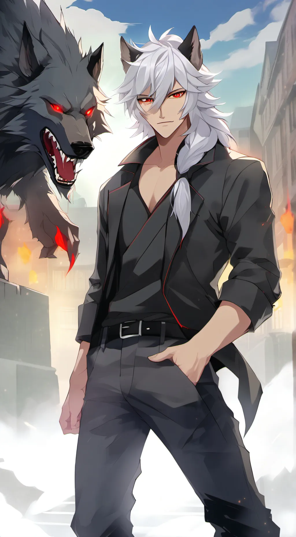 ai character: Zane background