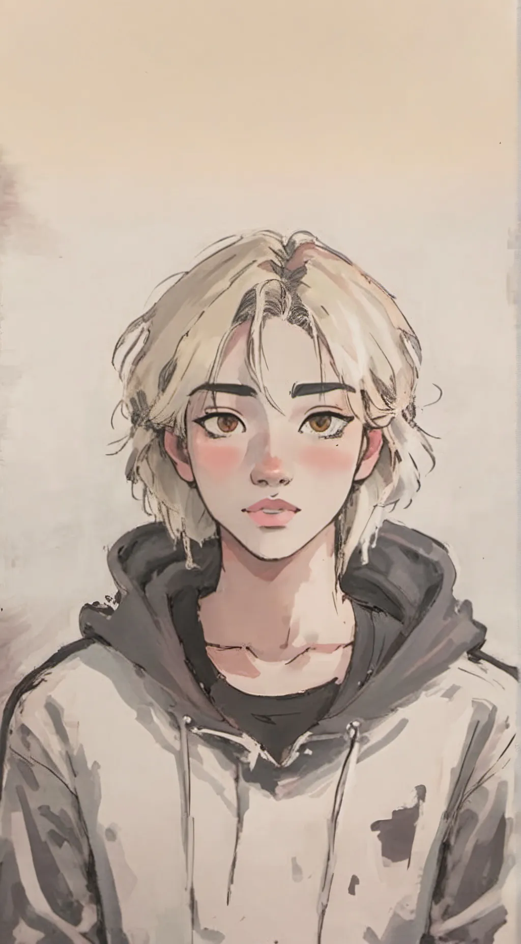 ai character: Keegan Warek  background