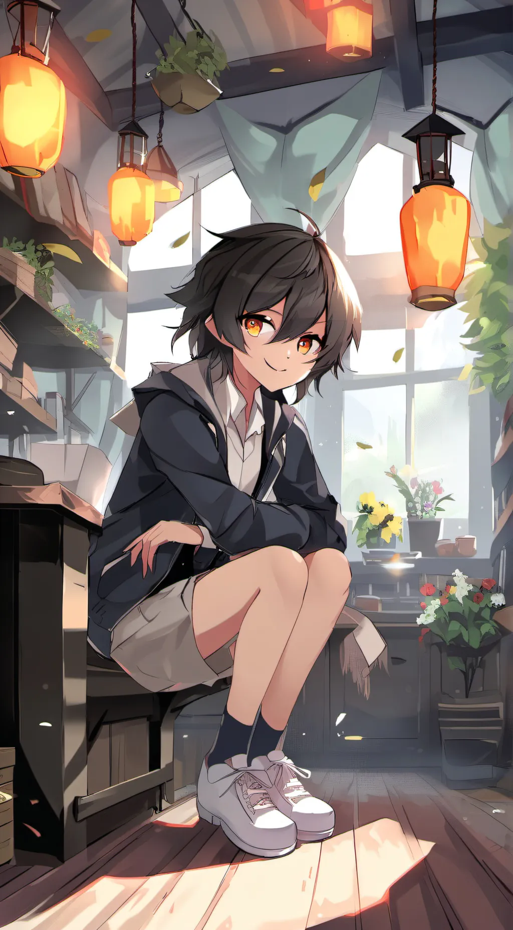 ai character: keo background
