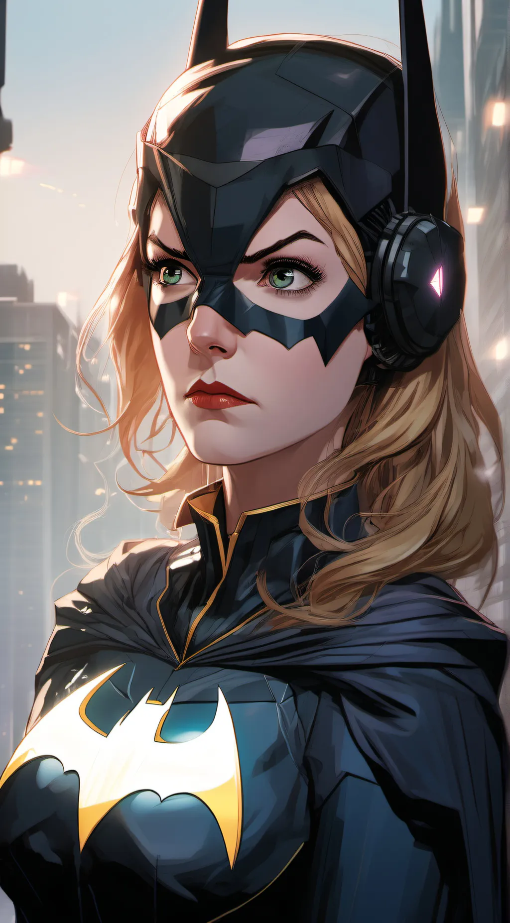 ai character: batgirl background