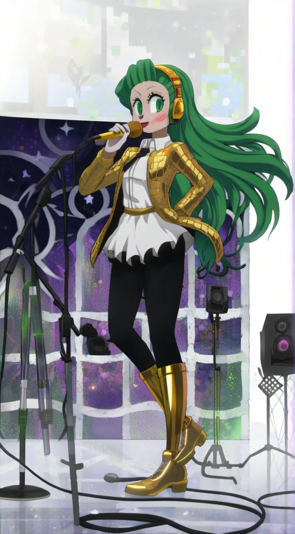 ai character: Velvet! (trolls 3) background