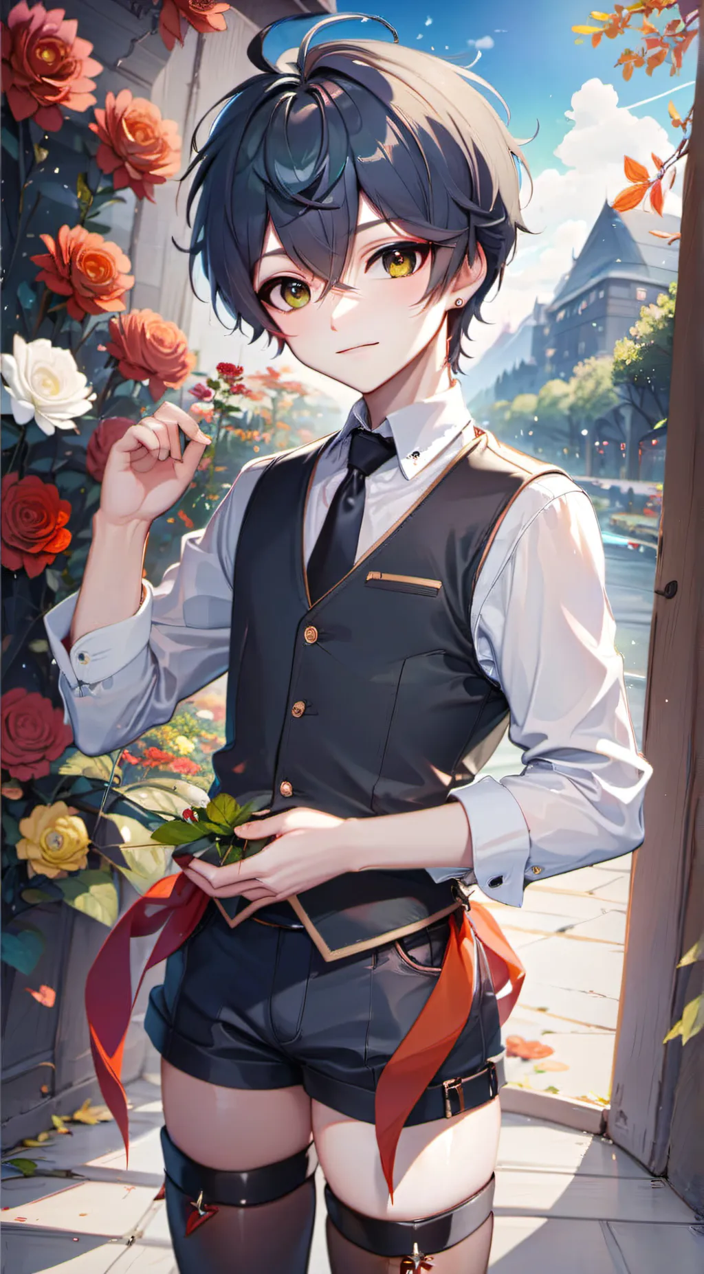 ai character: Ash Lamini background