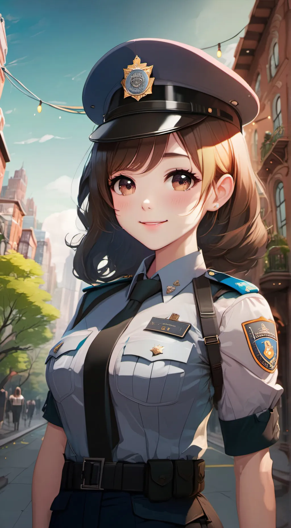 Talkie AI - Chat with Officer Nyla