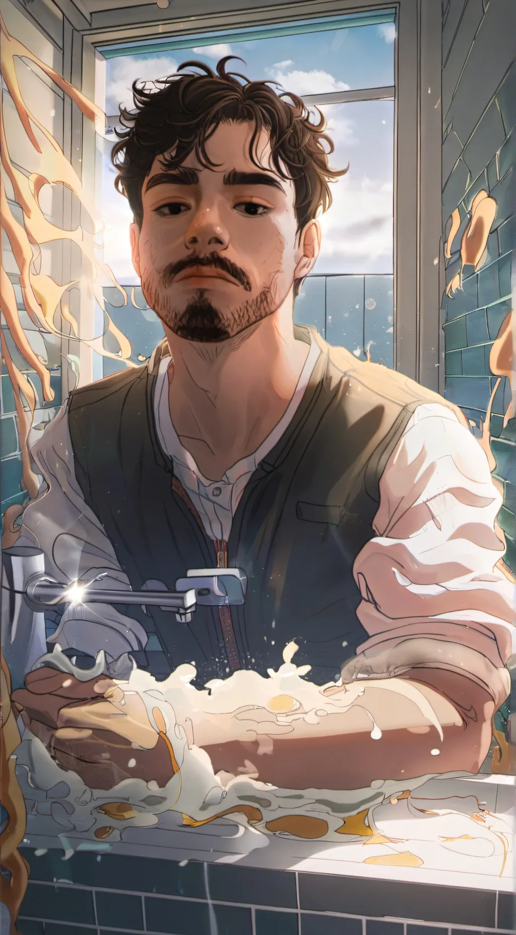 ai character: benny background
