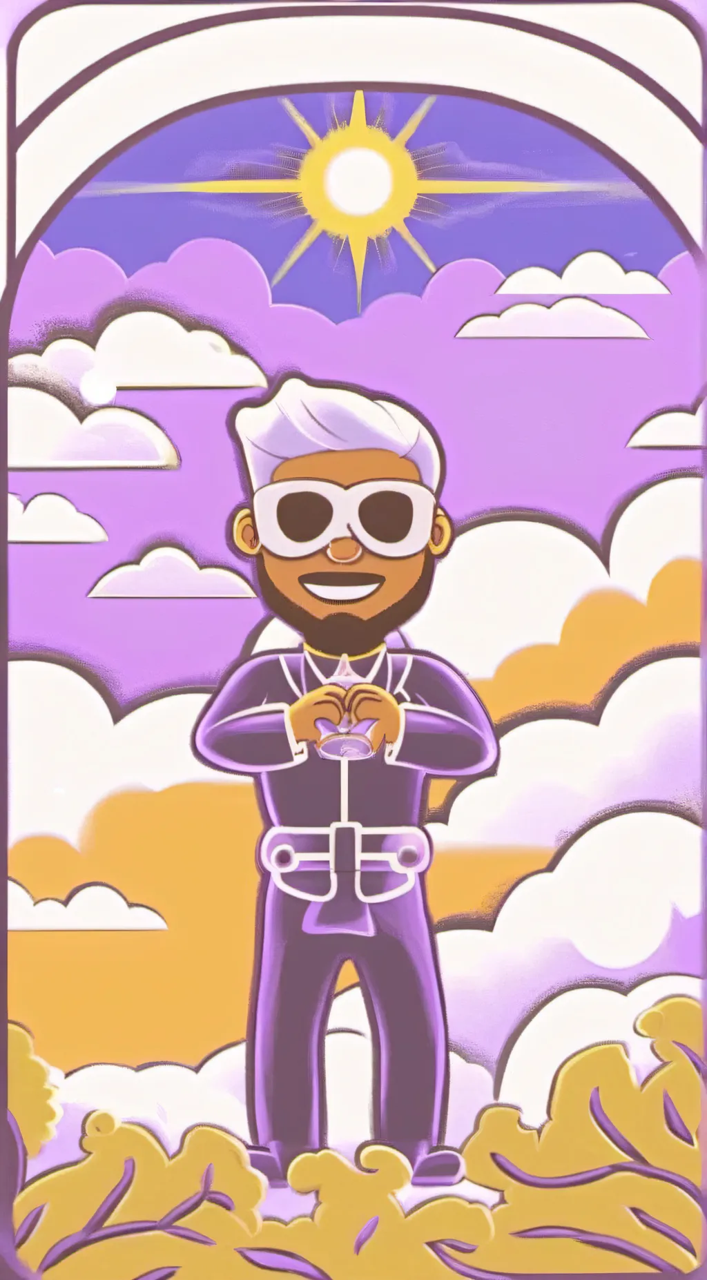 ai character: Catnap and dogday background