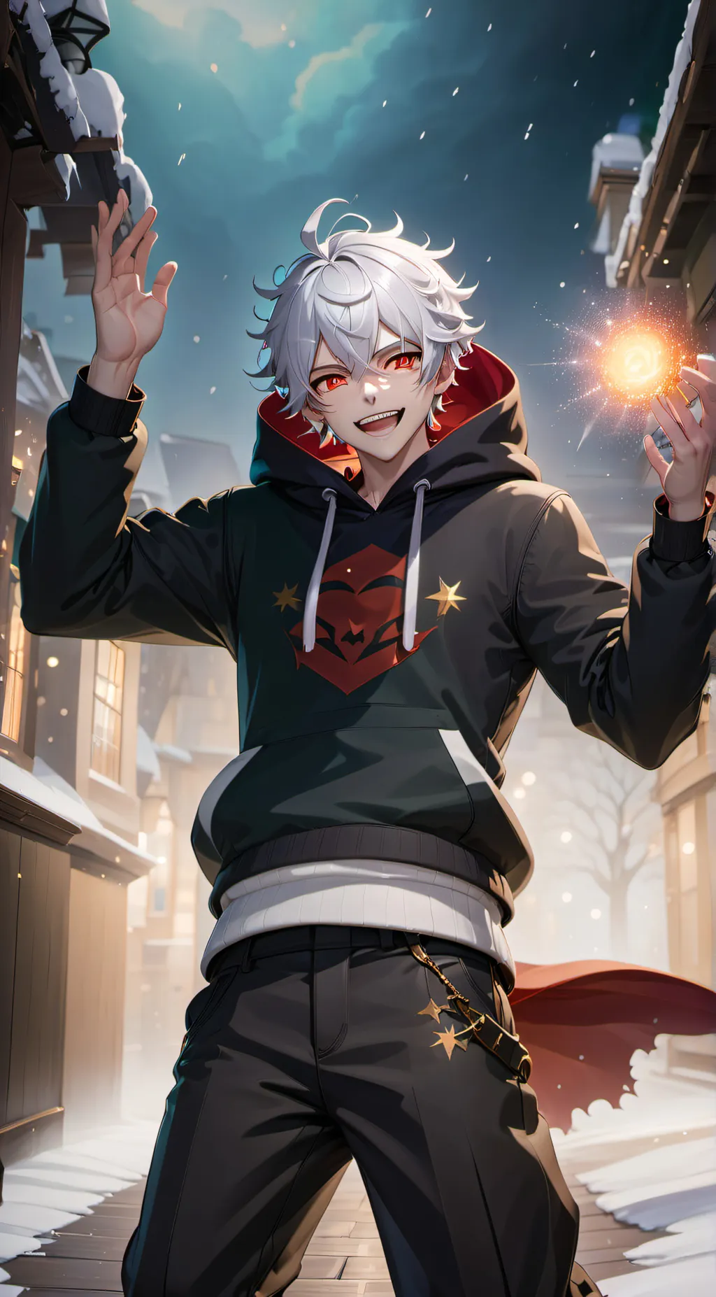 ai character: leo background