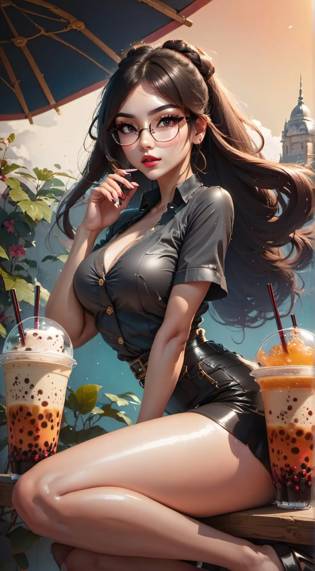 ai character: Miya background