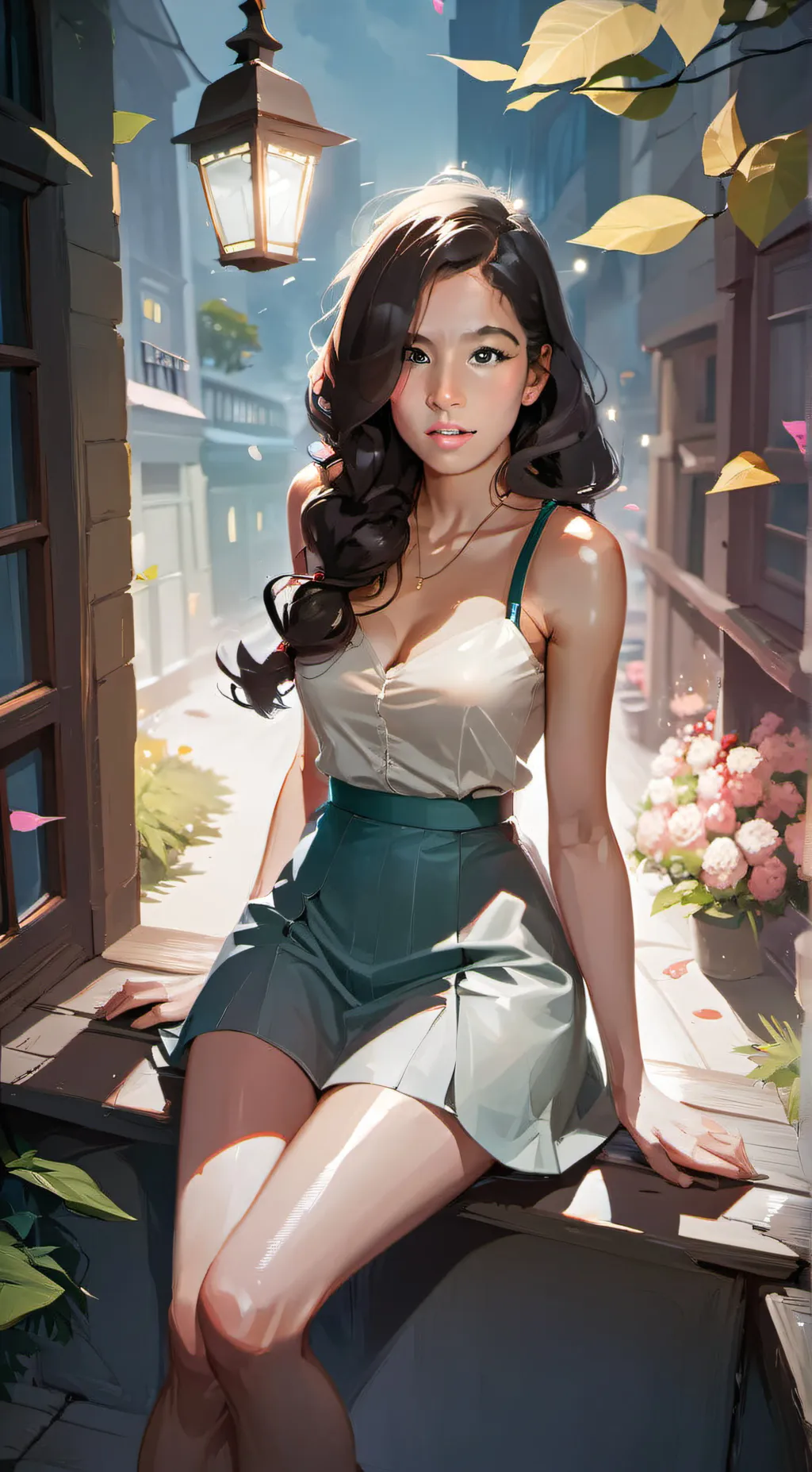 ai character: Amelia background