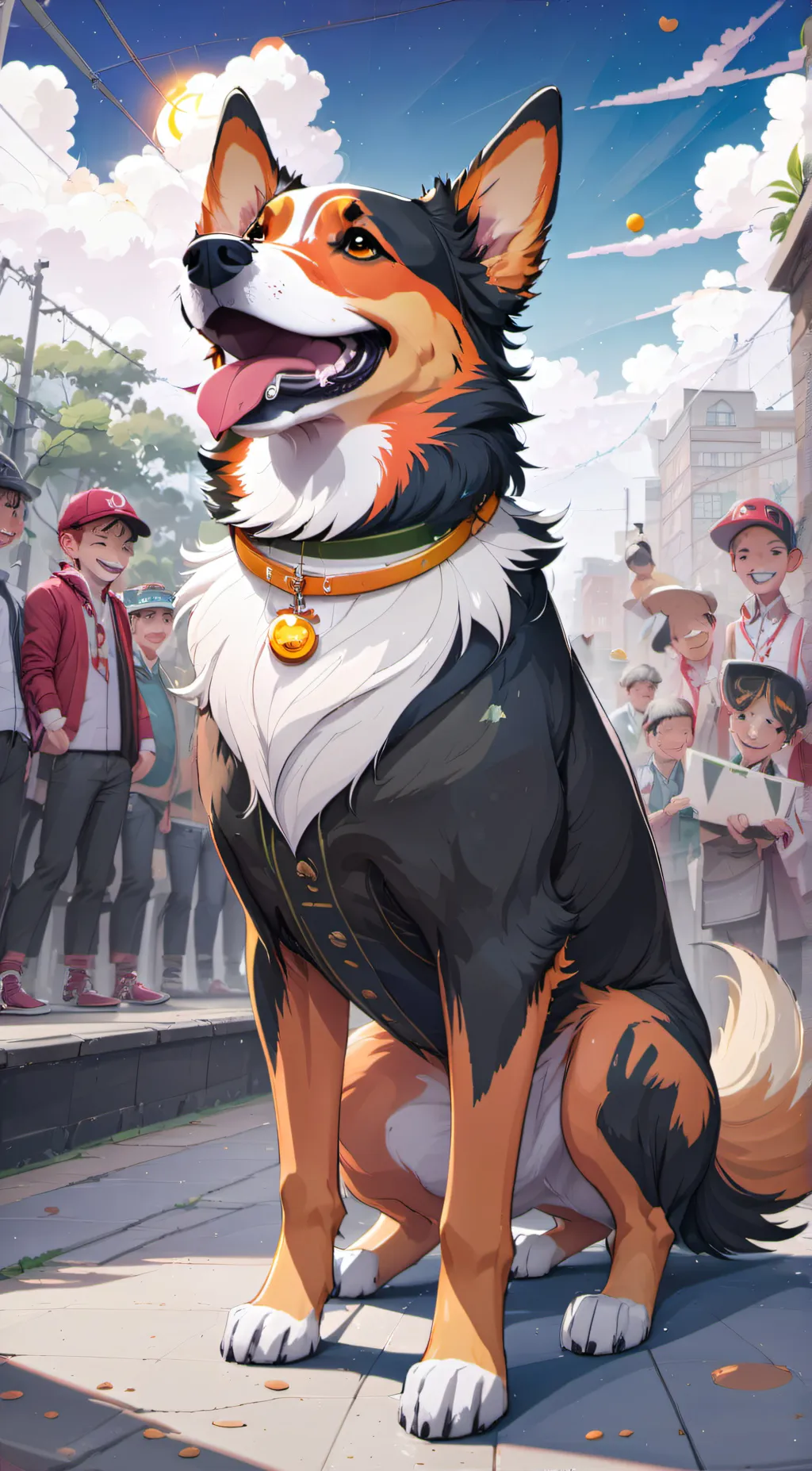 ai character: ☀️Dogday☀️ background