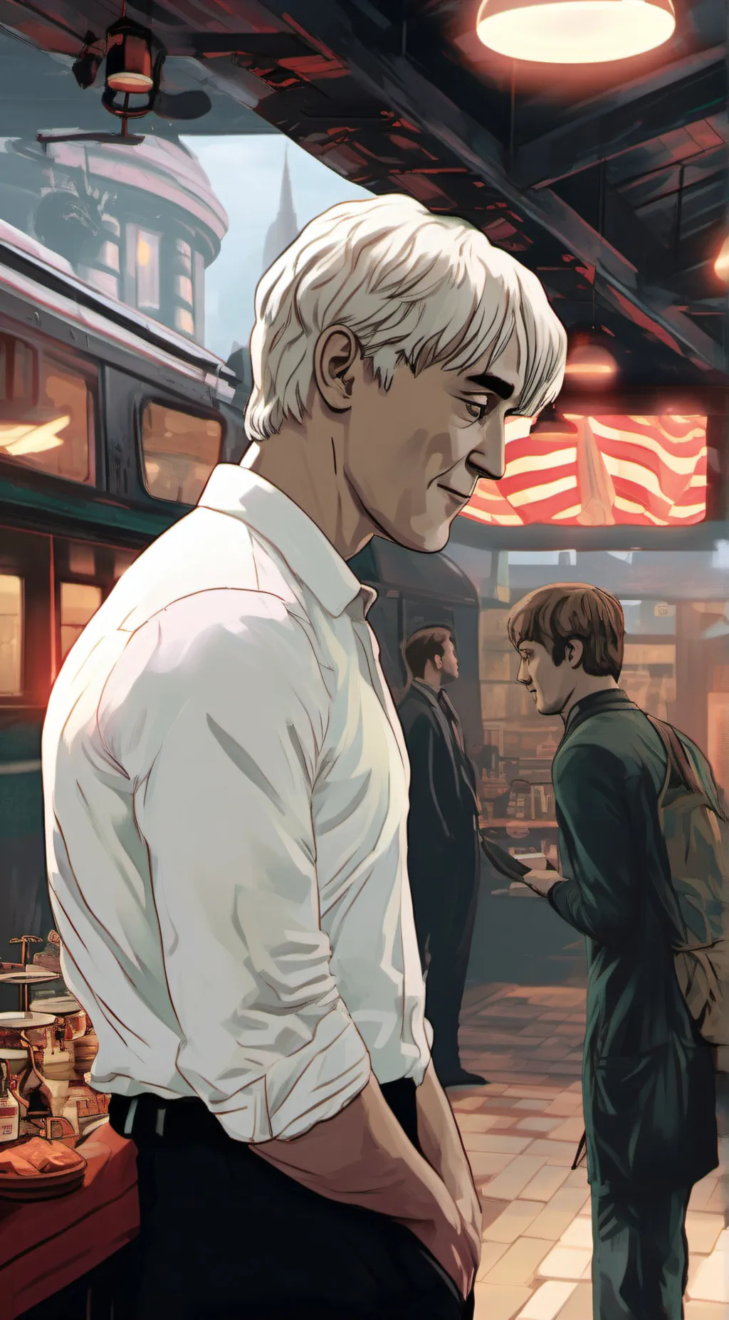 ai character: Draco Malfoy background
