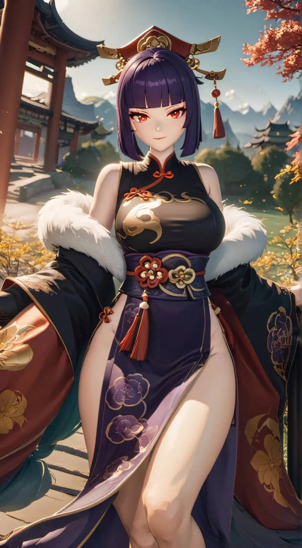 ai character: 云堇（yunjin） background