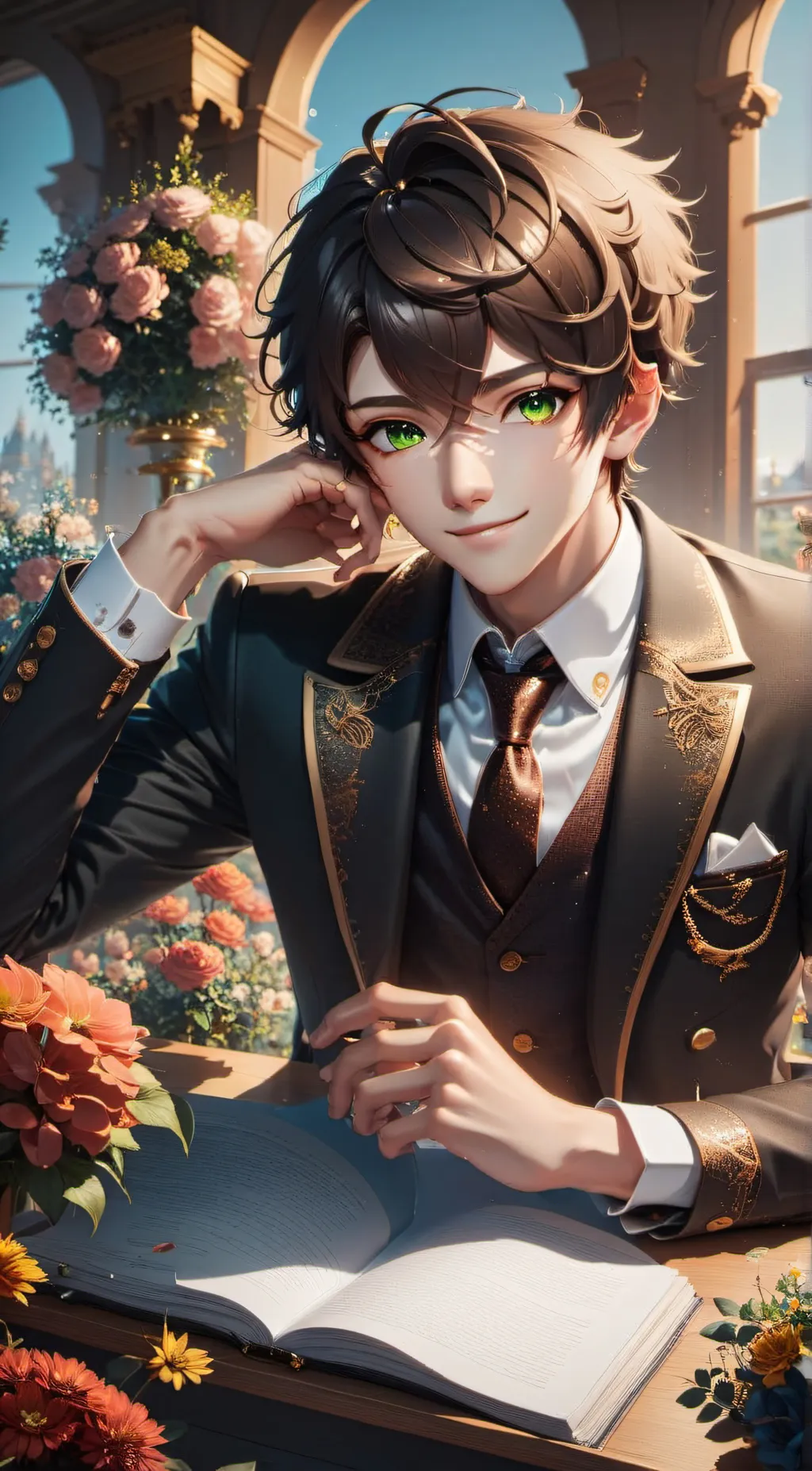 ai character: Bernard background
