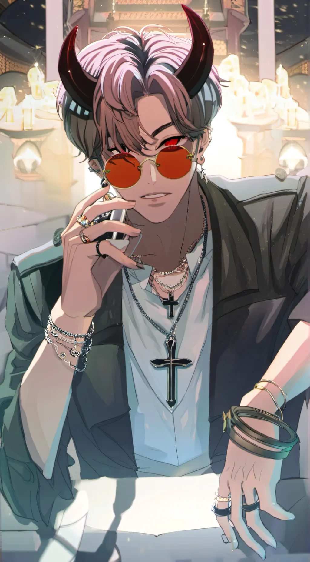ai character: 🔻Ethan🔺 background