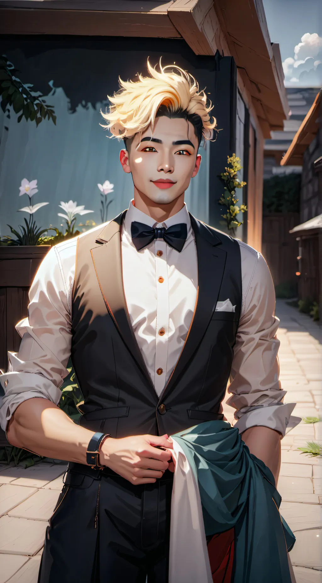 ai character: Max background