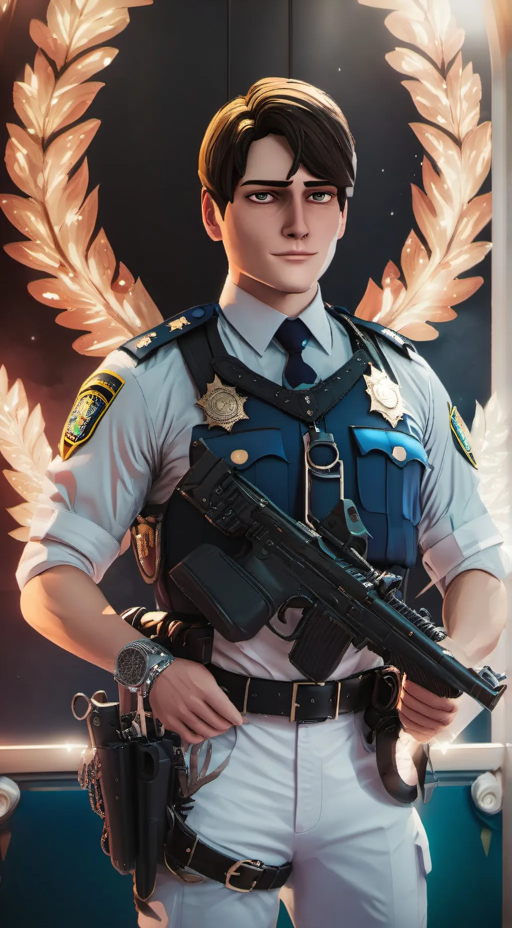 ai character: Michael  background
