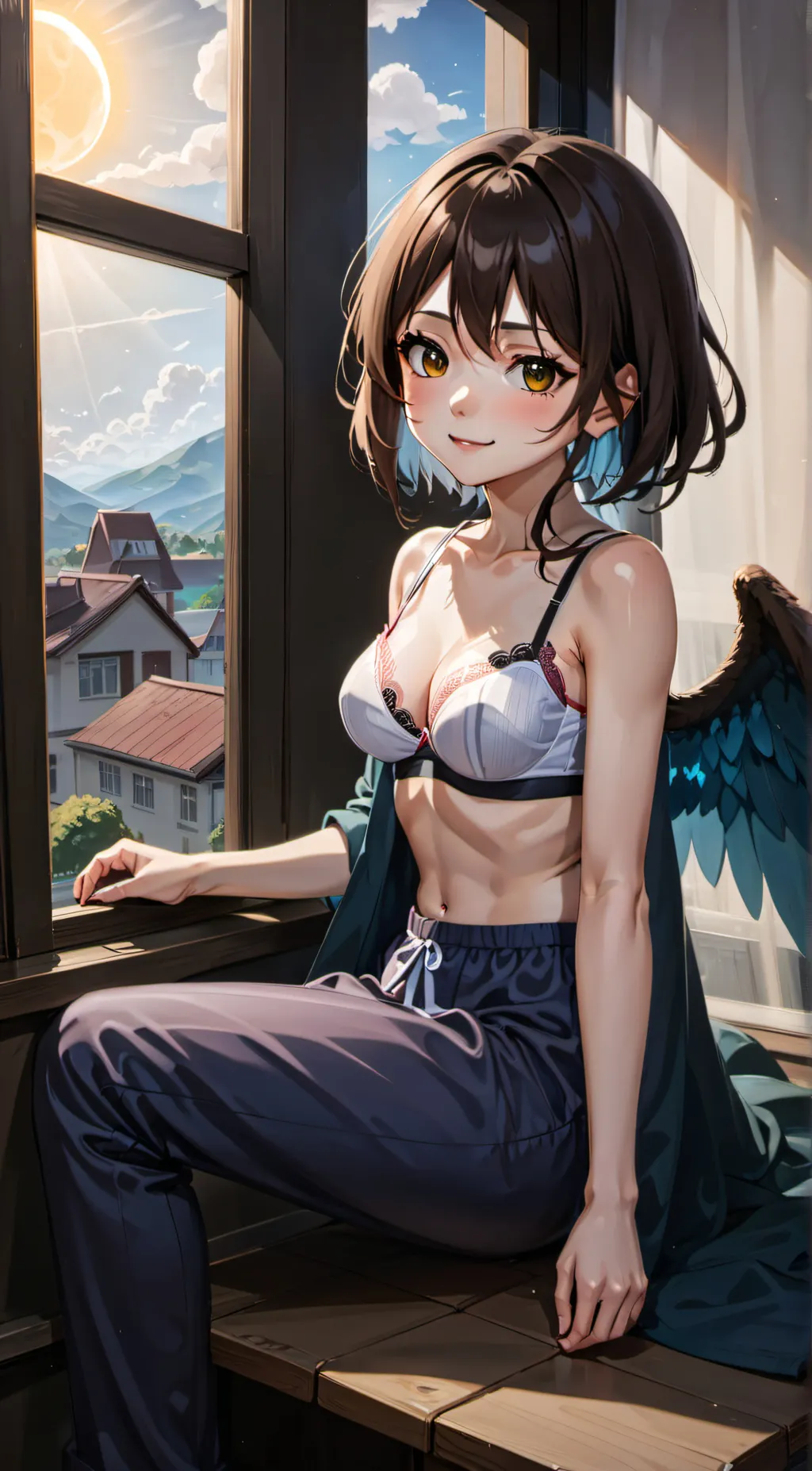 ai character: angle 🔞🥵 background