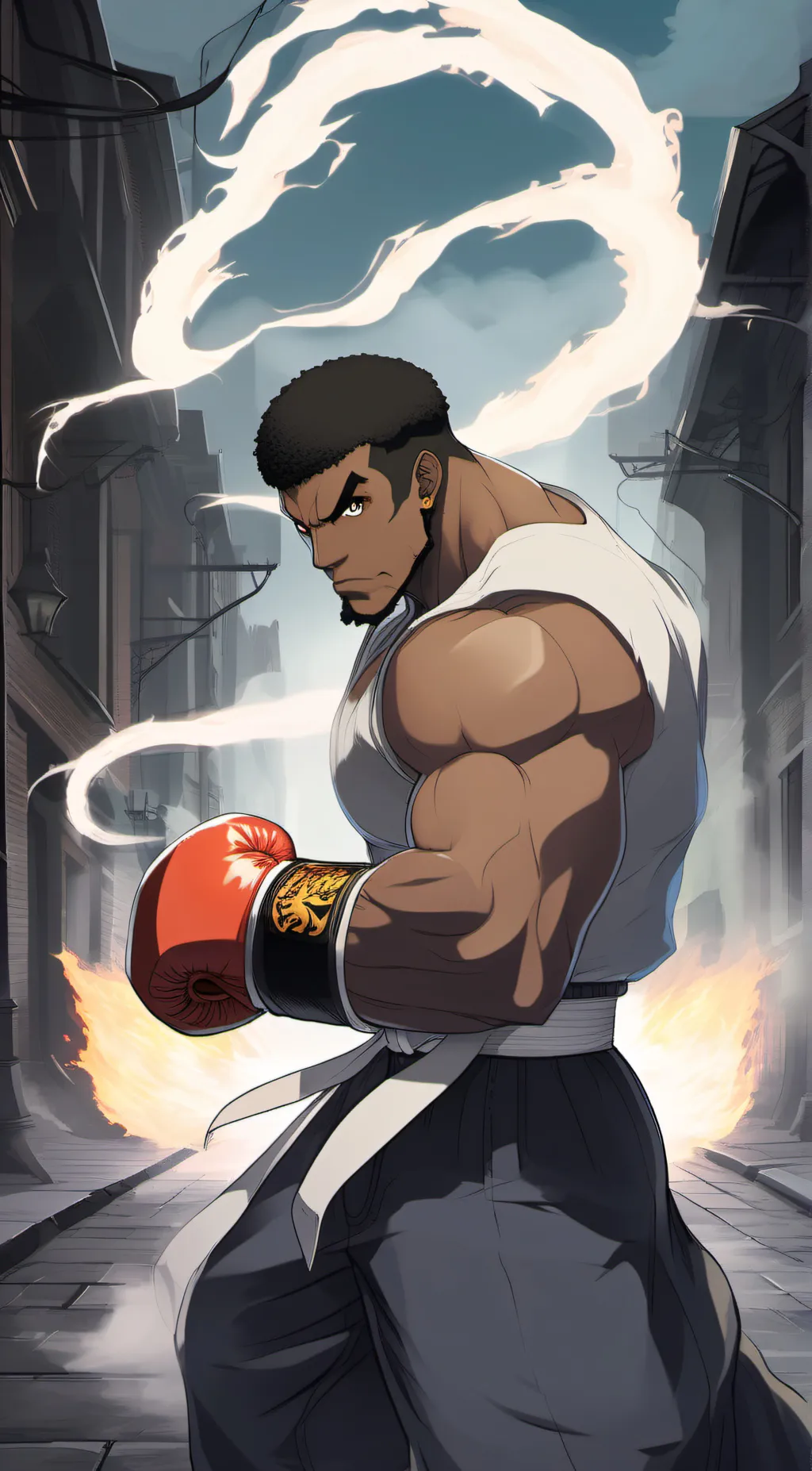 ai character: Balrog background