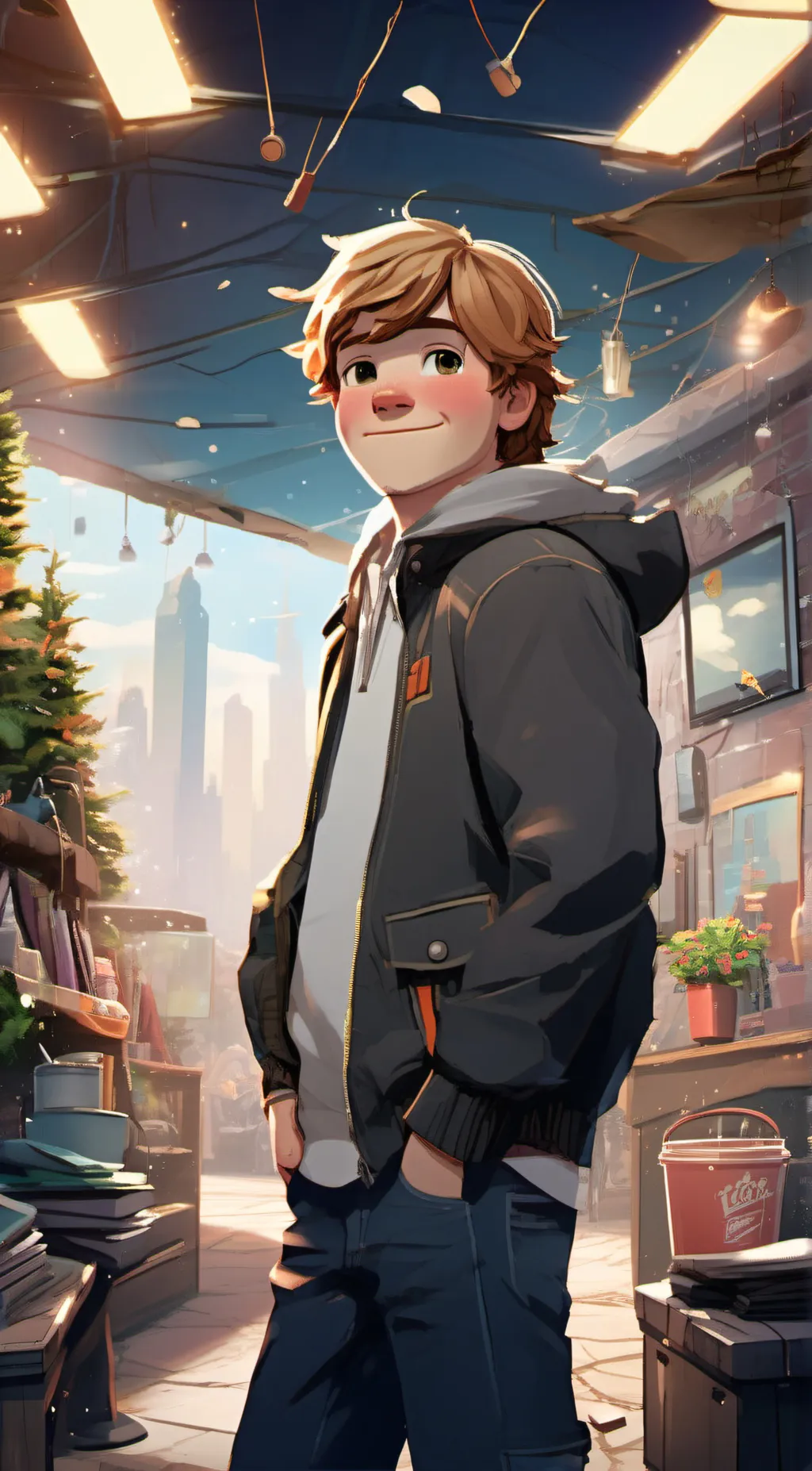 ai character: Jake 🥱 background