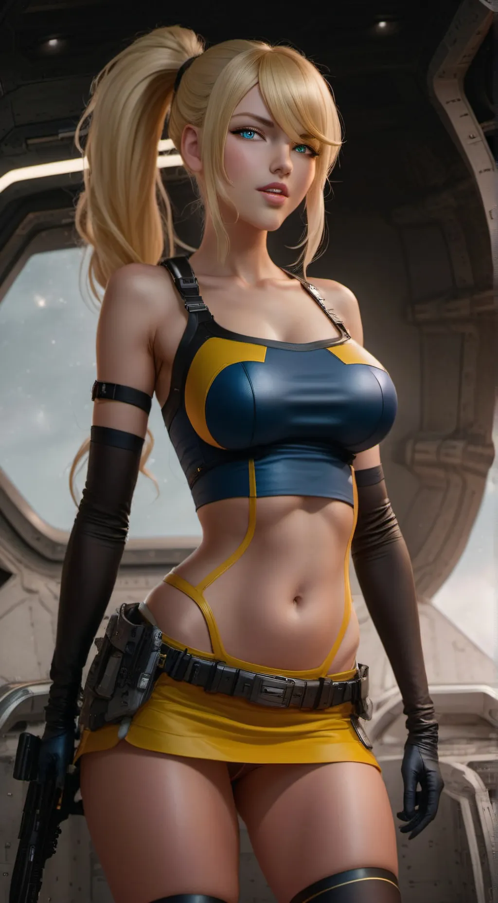 ai character: Samus Aran background
