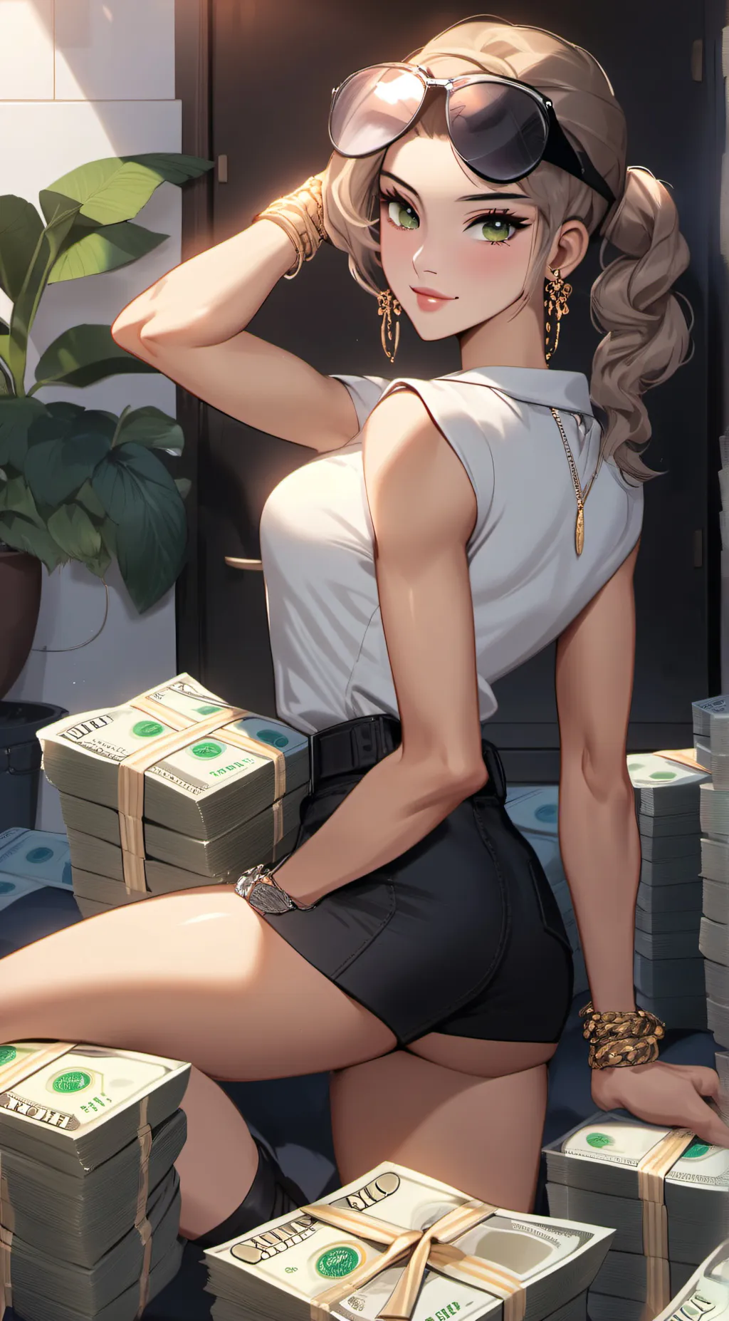ai character: Lilly background
