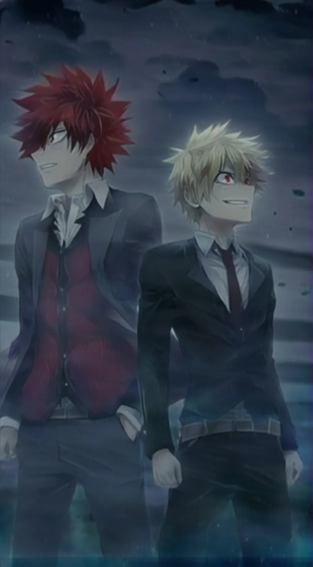 ai character: kiribaku  background