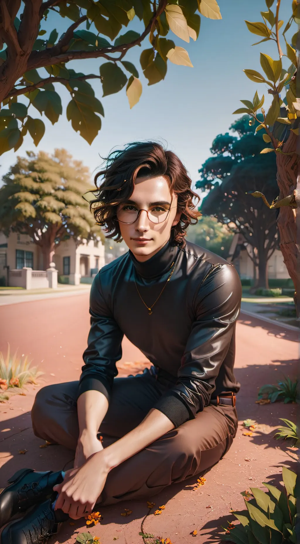 ai character: Eliot Maine  background