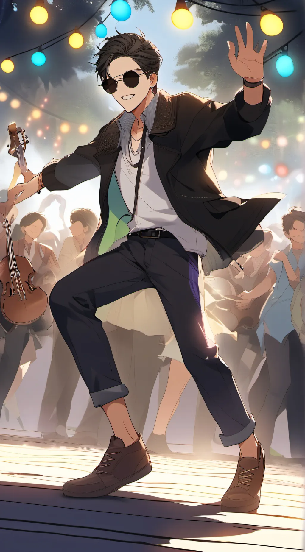 ai character: Nick background