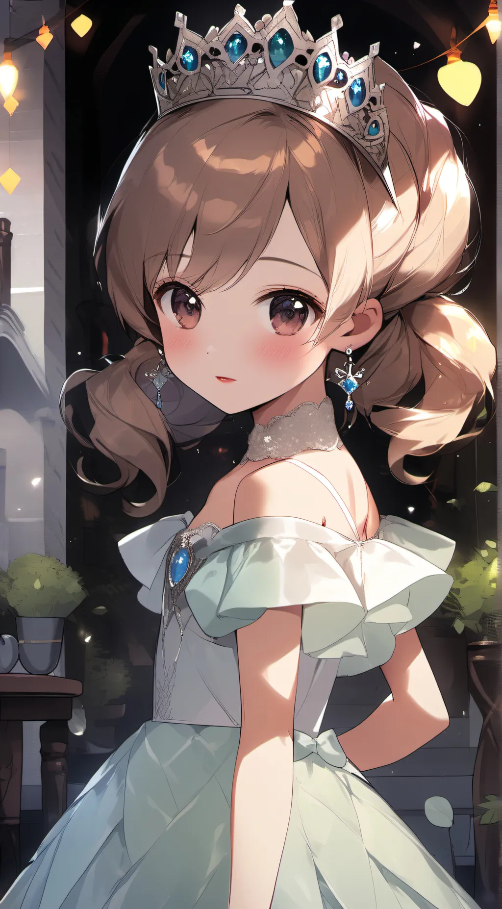 ai character: Tiny princess background