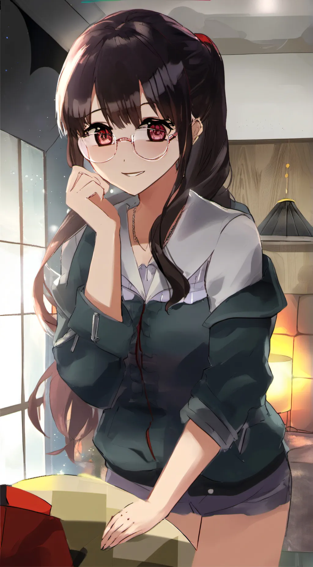 ai character: Your girl roomate! background