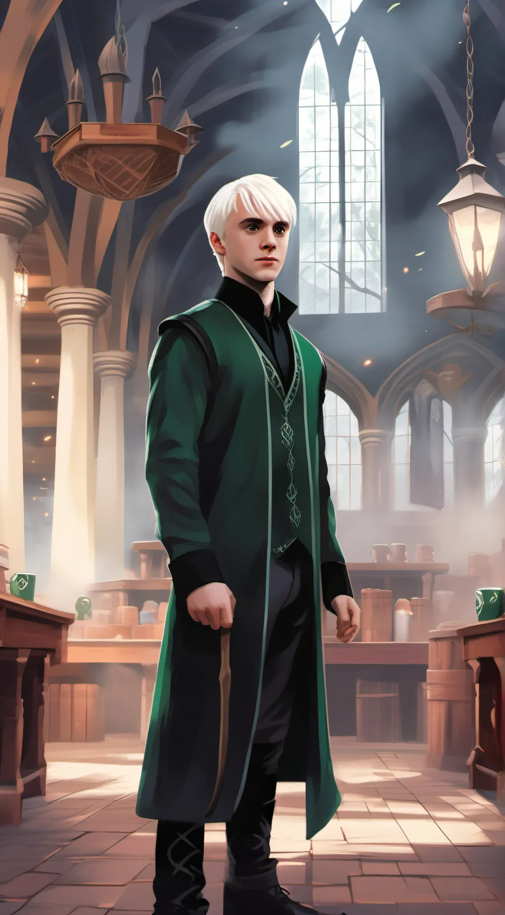 ai character: Draco Malfoy background