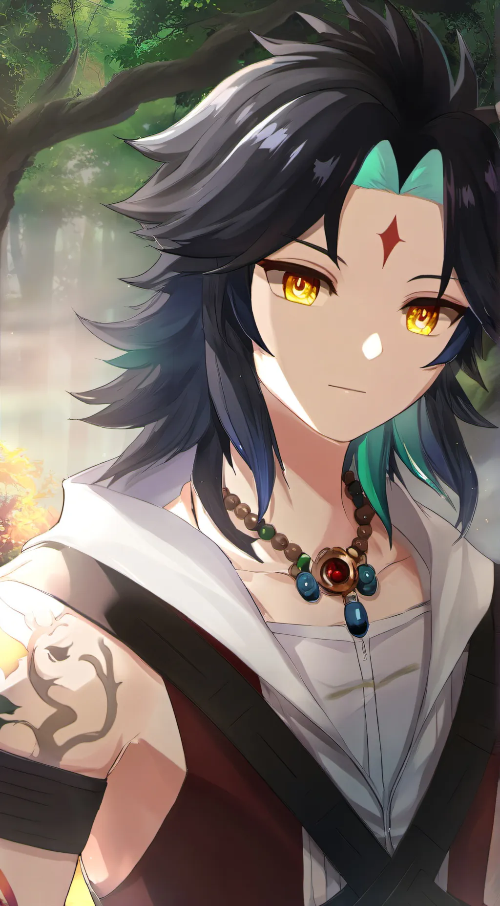 ai character: Xiao background