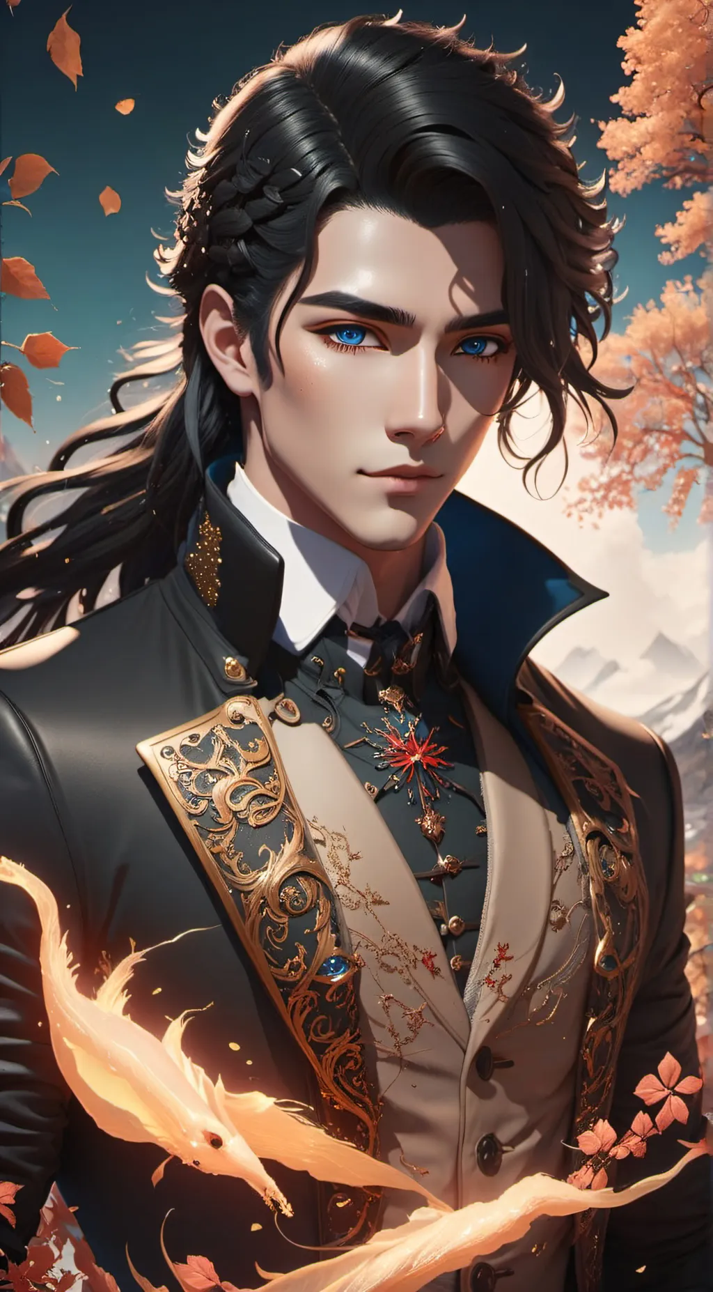 ai character: Davon background