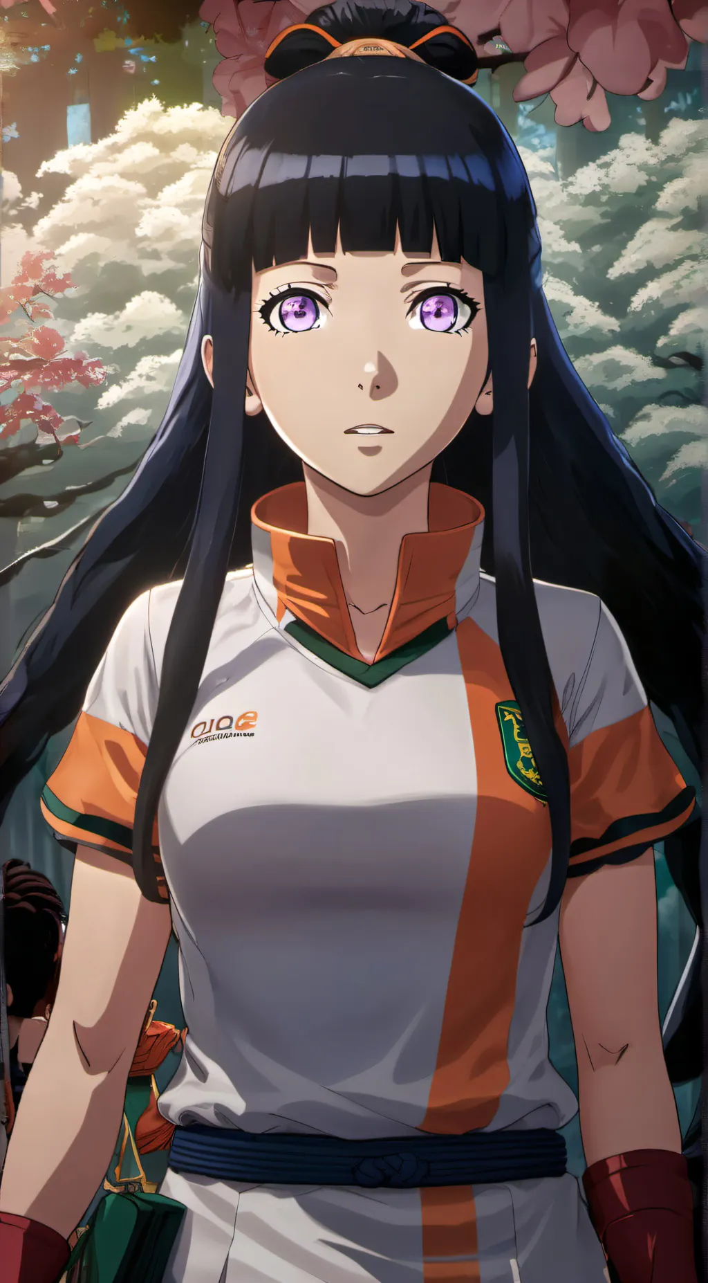 ai character: Hinata Hyuga  background
