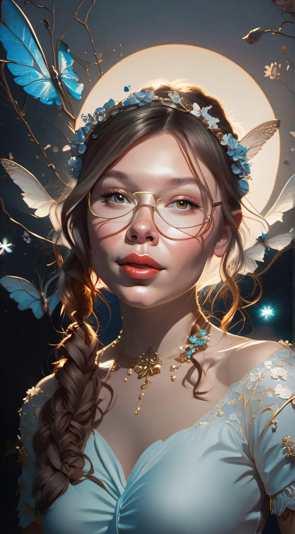 ai character: Paisley  background
