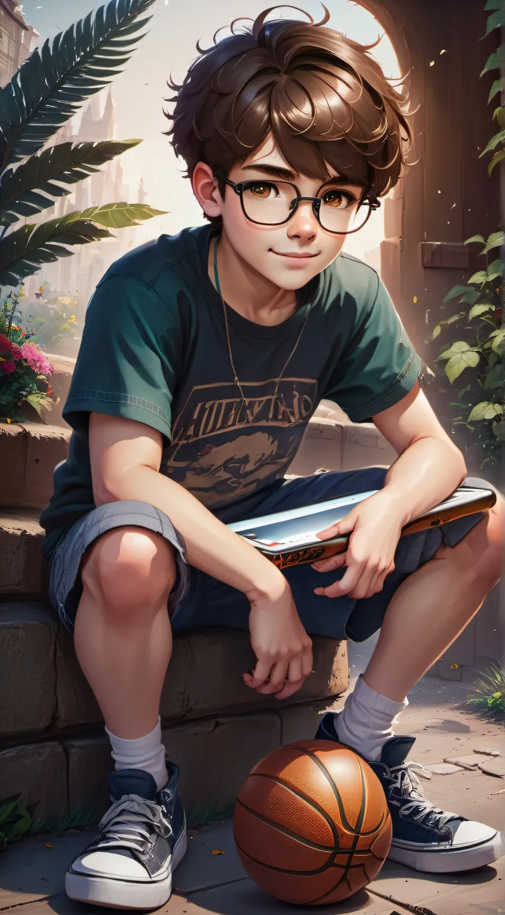 ai character: Mikhail  background