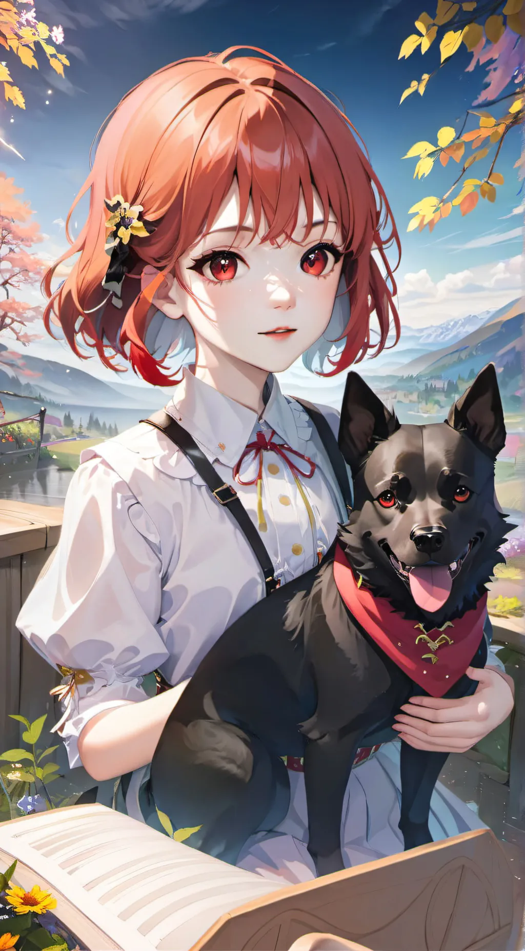 ai character: Aubrey background