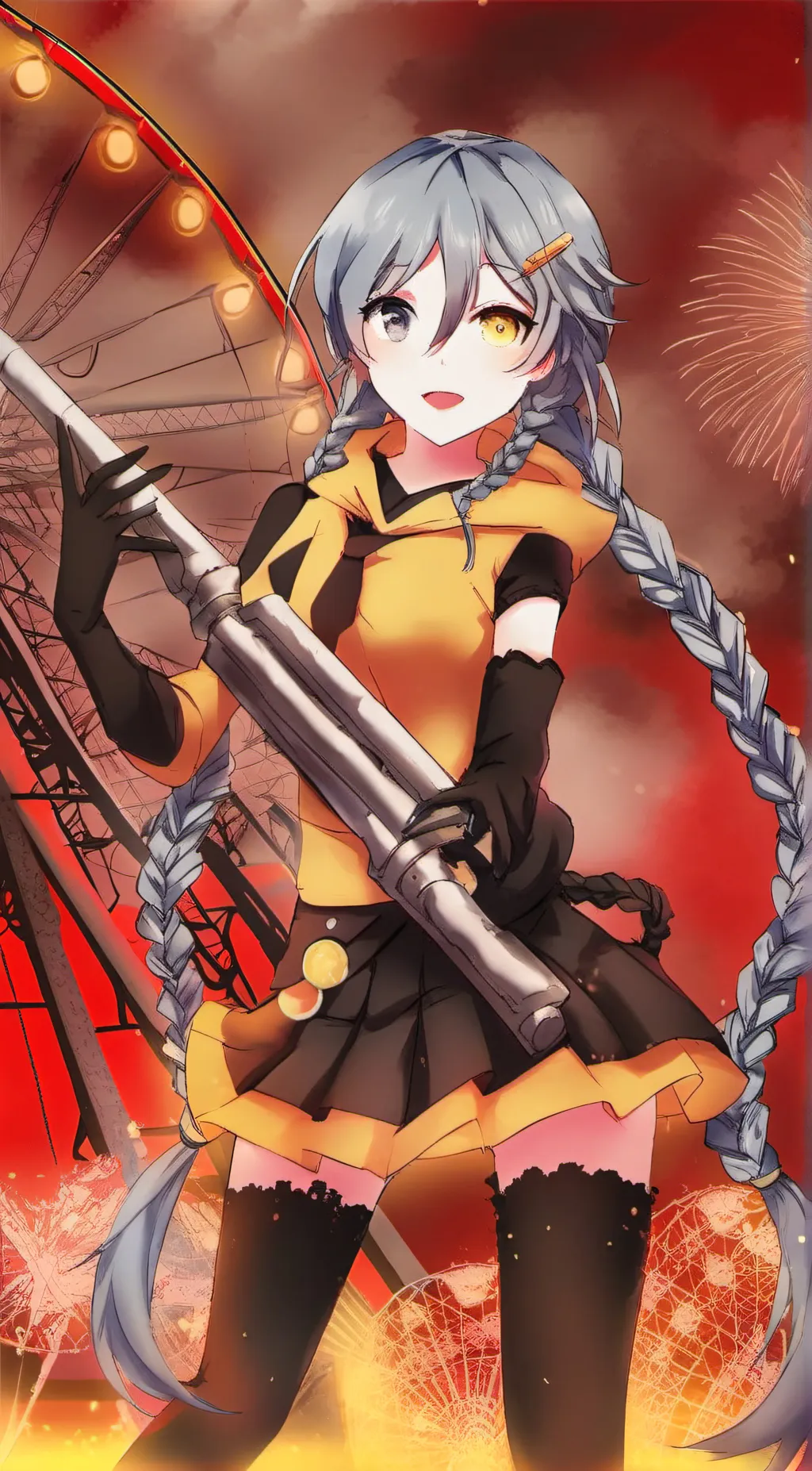 ai character: Mizuki  background