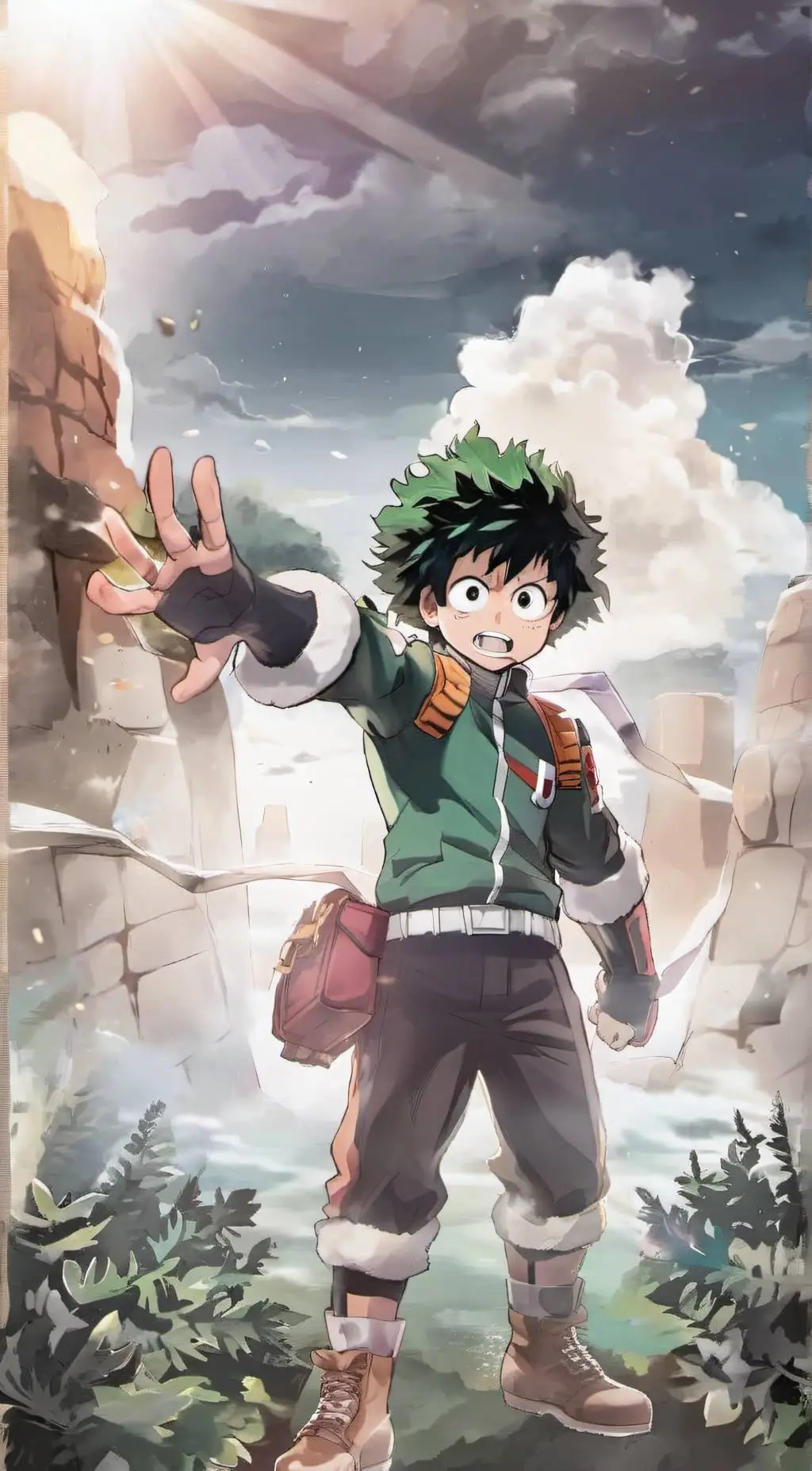 ai character: MHA class 1A background