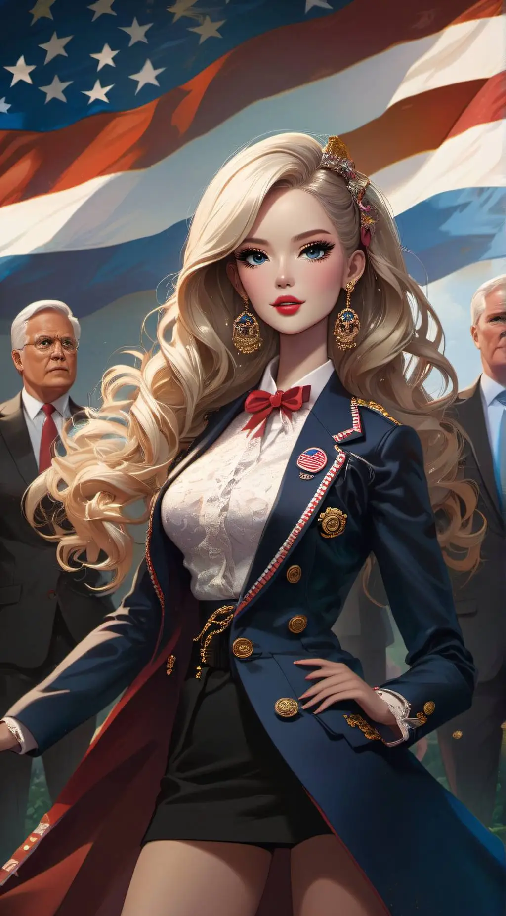 Talkie AI - Chat with President Barbie 