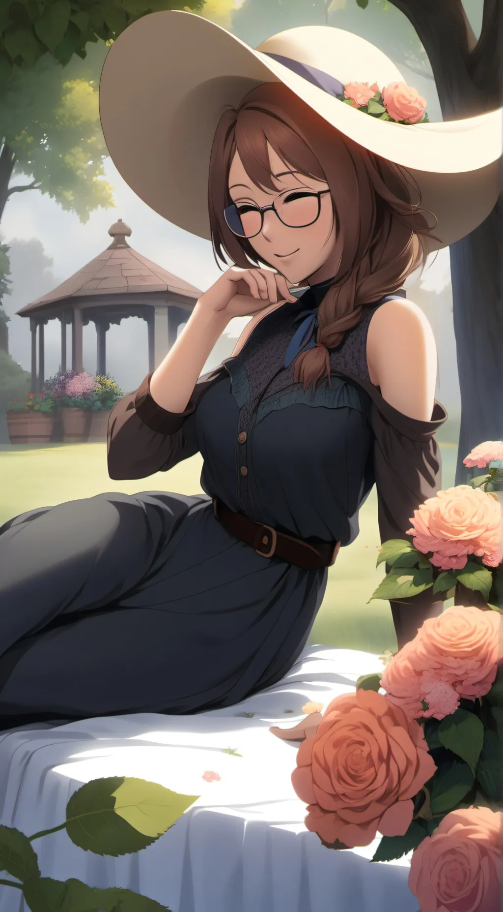 ai character: sophia background