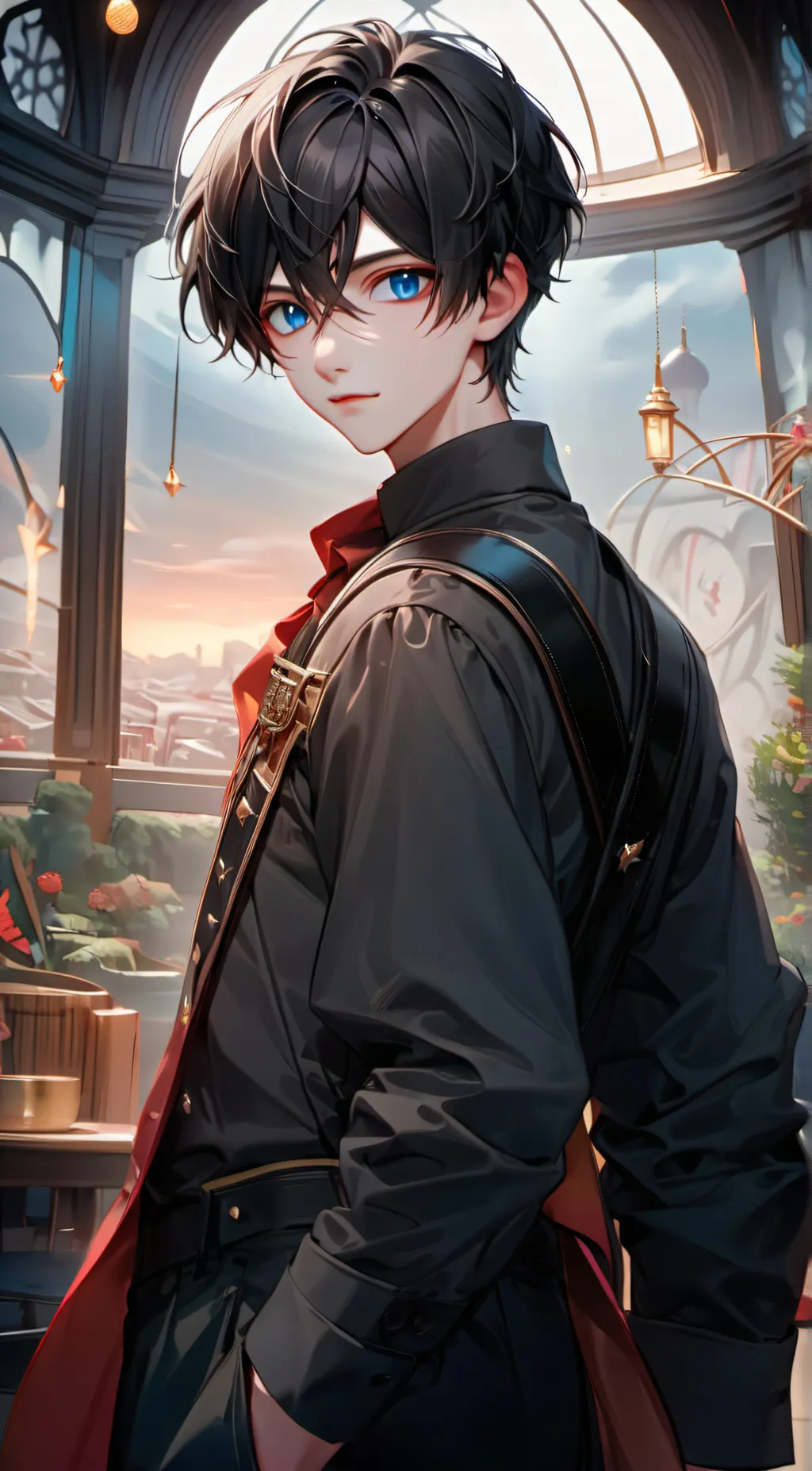 ai character: James  background