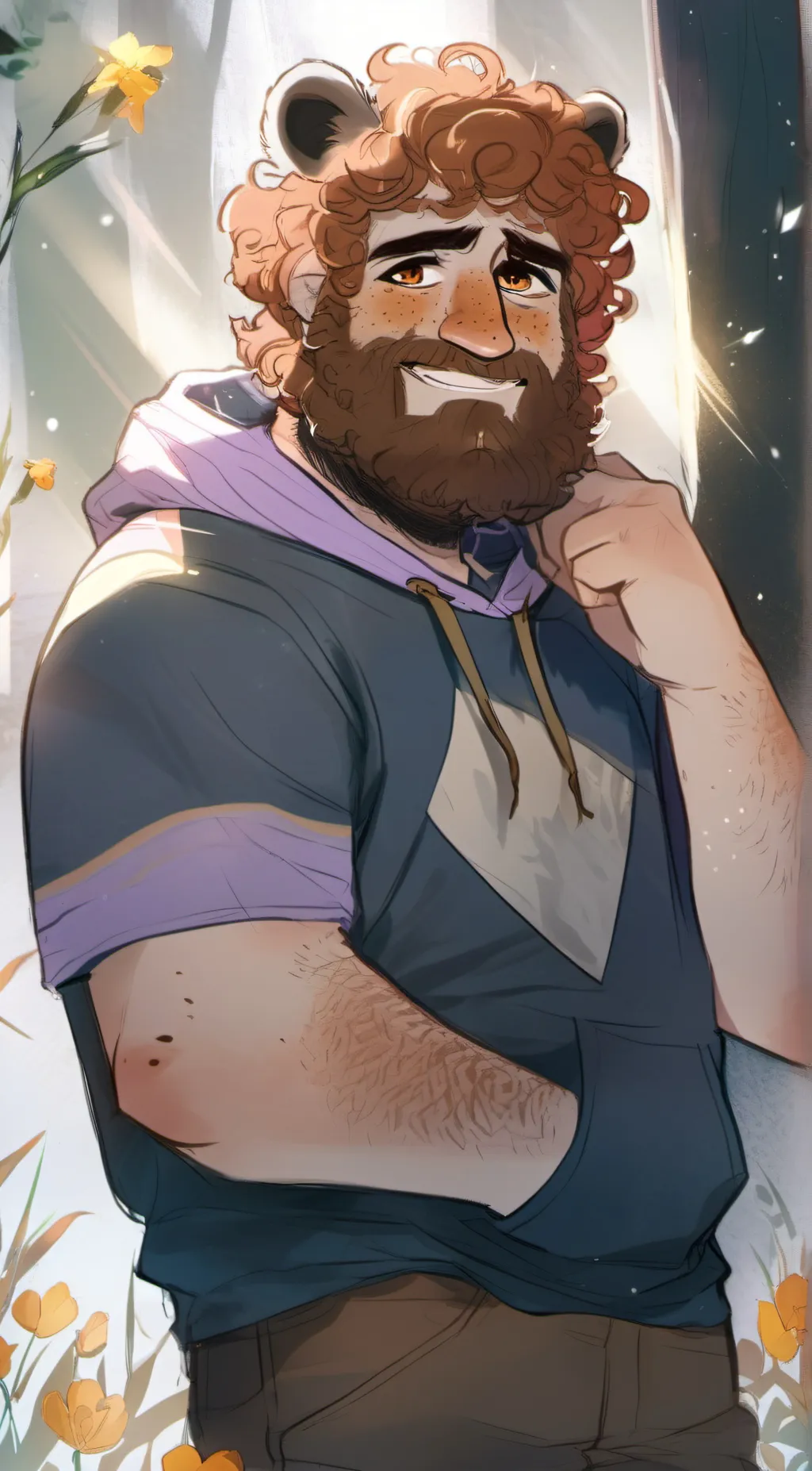 ai character: Richard Leeson background