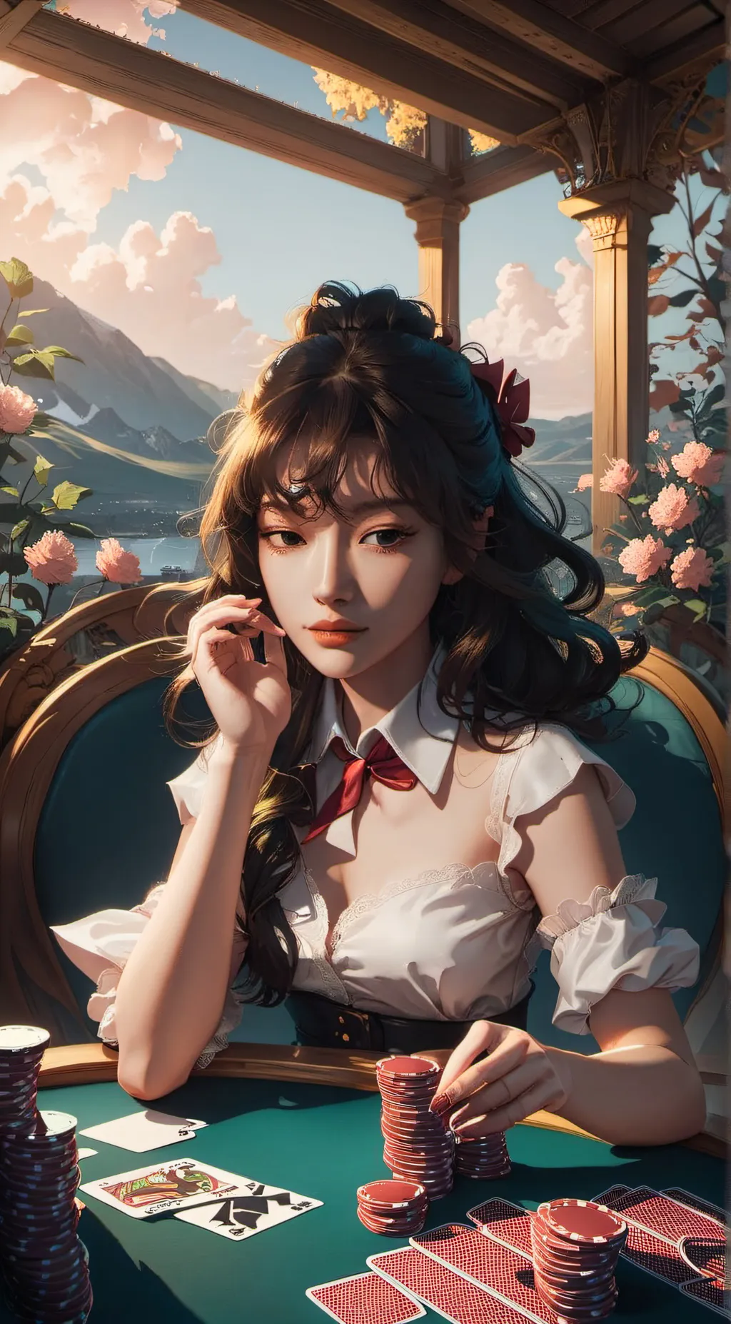 ai character: Céline background