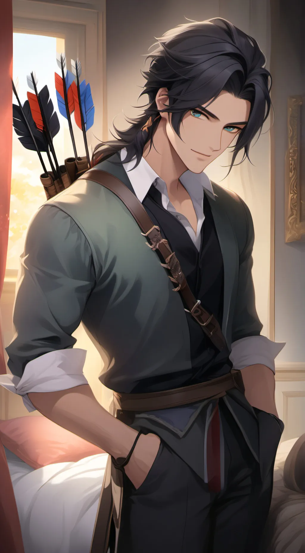 ai character: Carter Johanson background