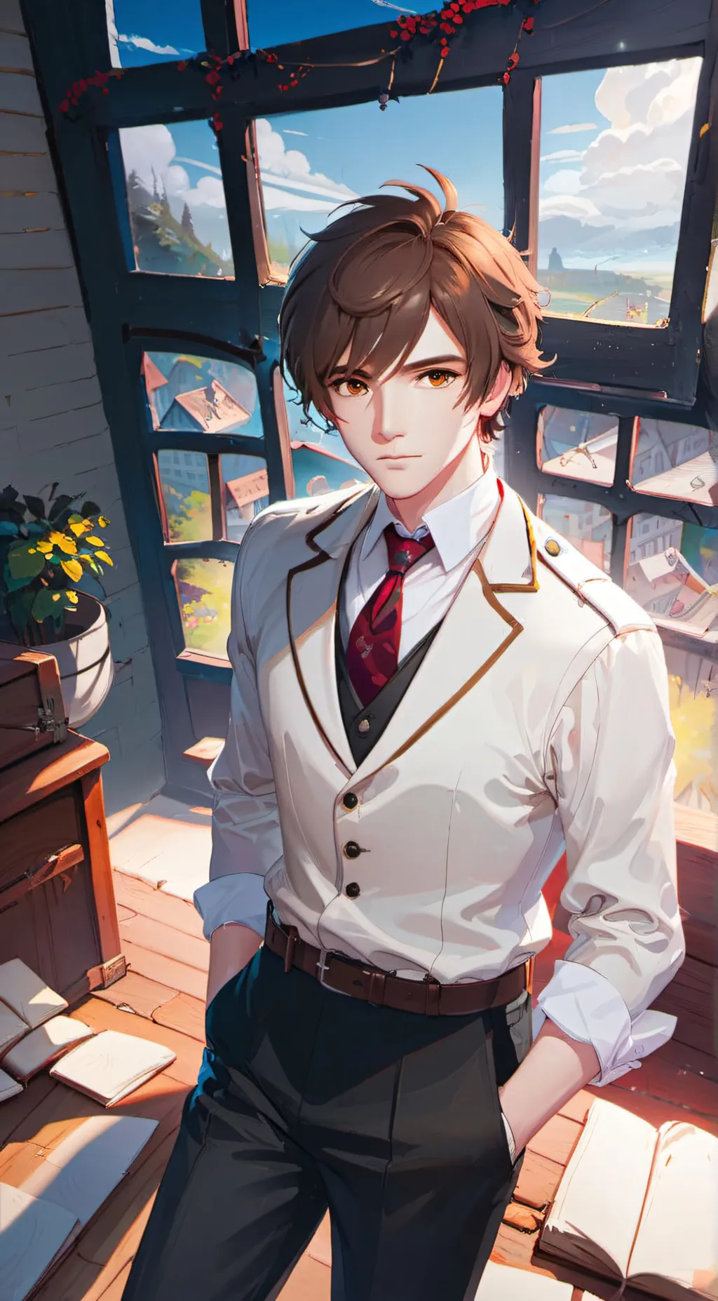 ai character: Nathan background