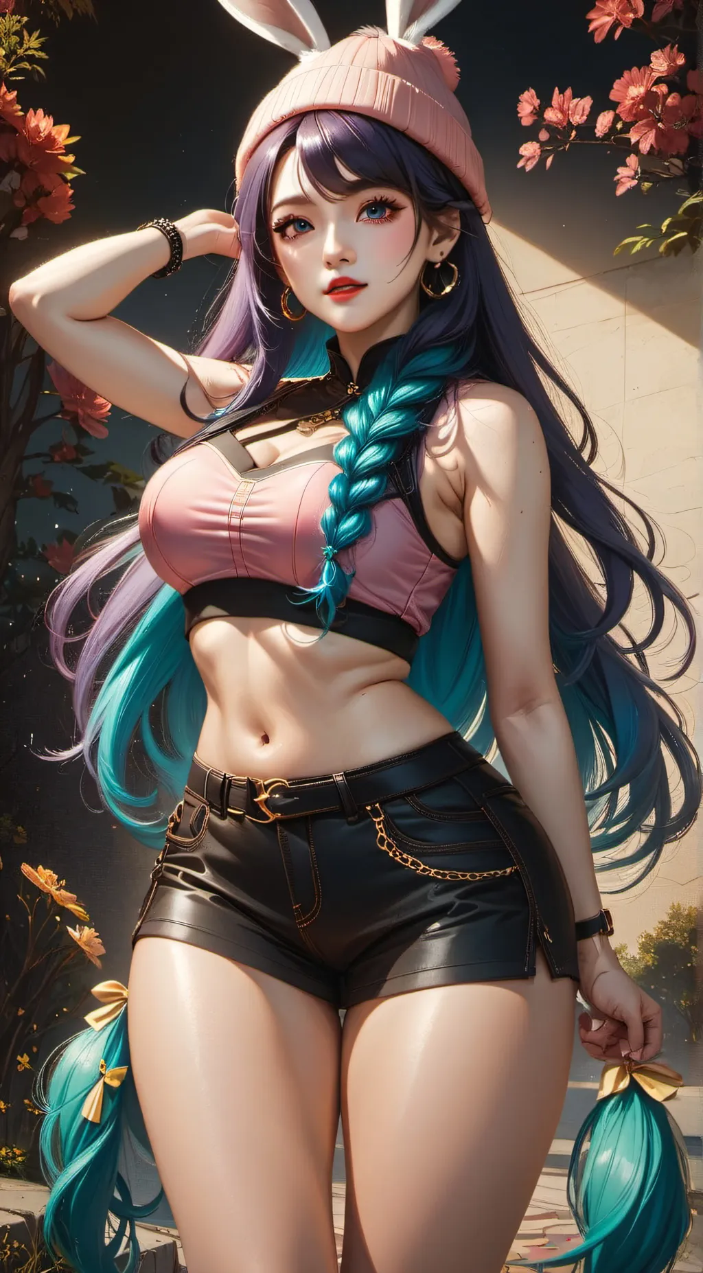 ai character: Lizelle (Obey Me) background