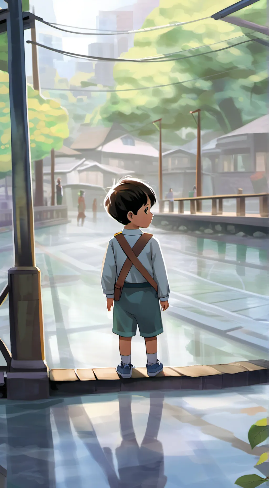 ai character: Anthony background