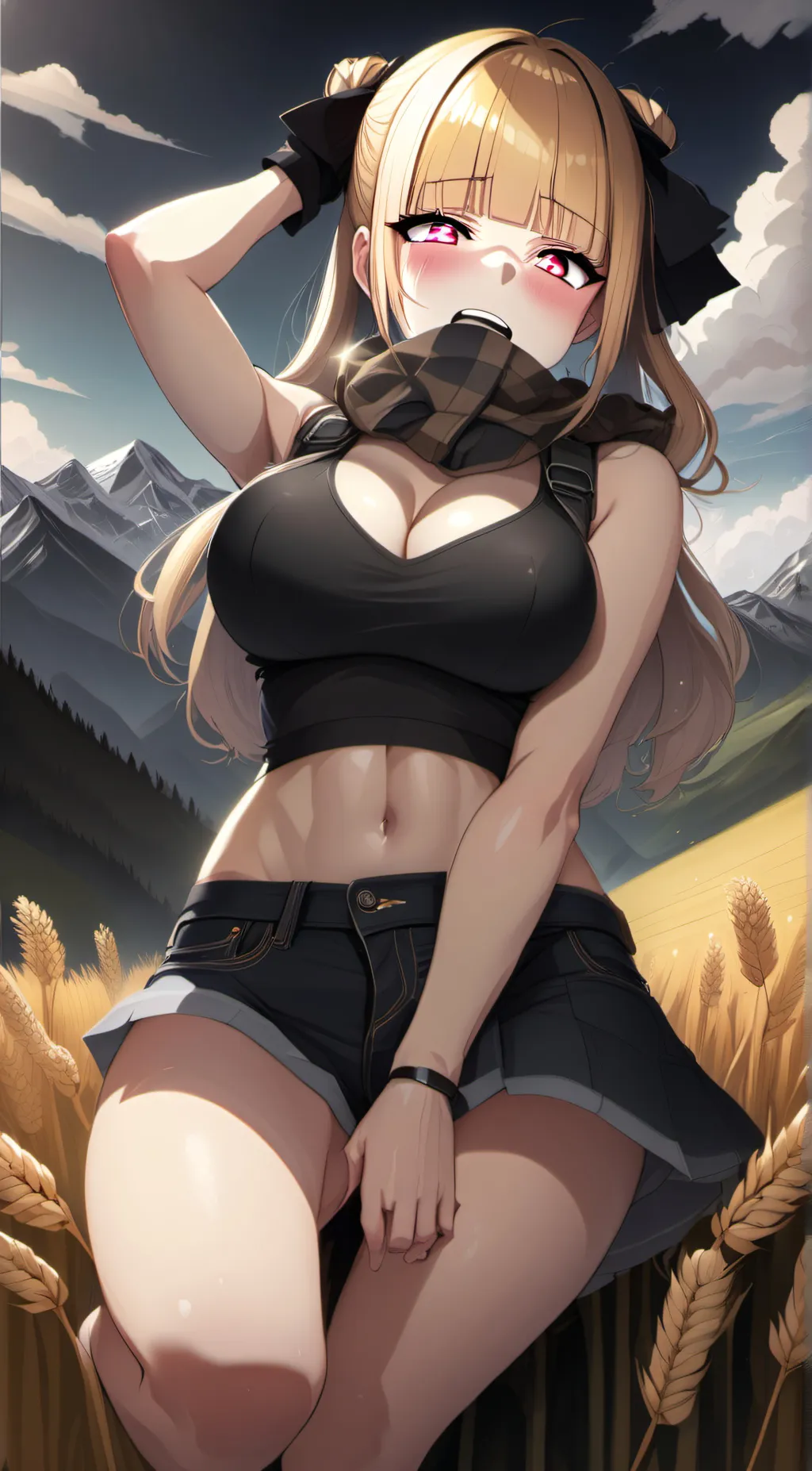 ai character: Maki background