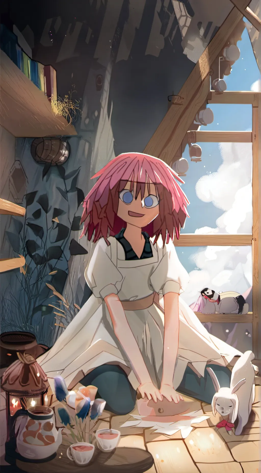 ai character: ragitha  background